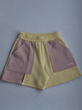 Short Bicolor Rosa y Amarillo