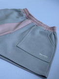 Short Bicolor Gris y Rosa