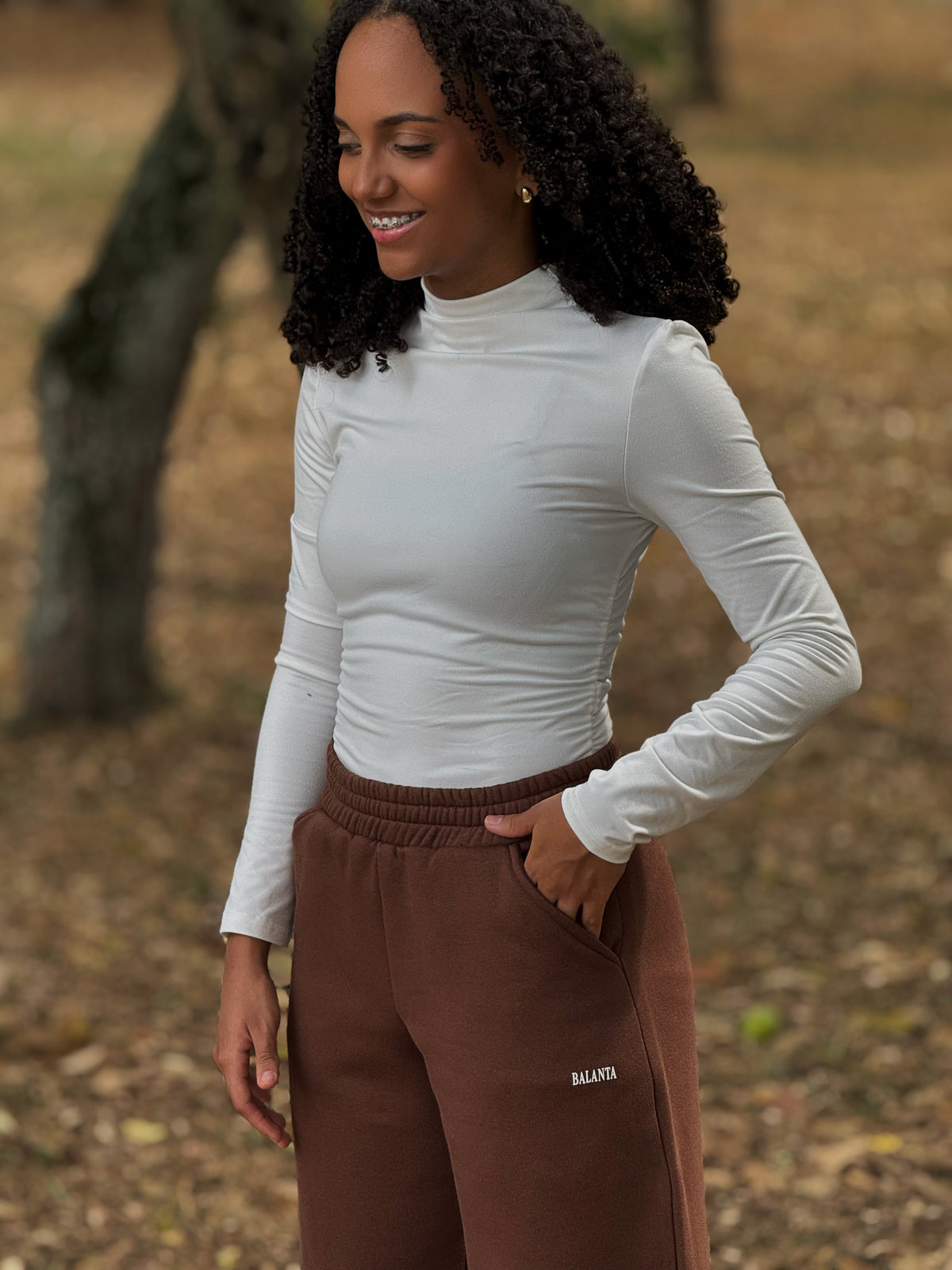 Sudadera Clásica Chocolate